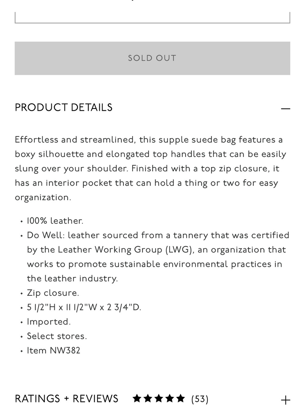 NWT Madewell Top Zip Bag in Juniper Berry - Picture 8 of 9